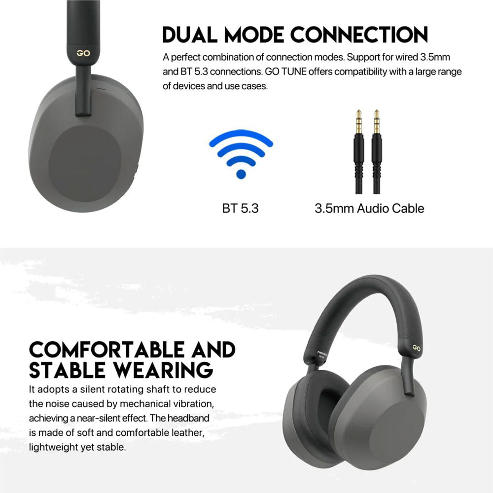 Fantech Bluetooth Dual Mode Headset Wireless GO Tune WH06