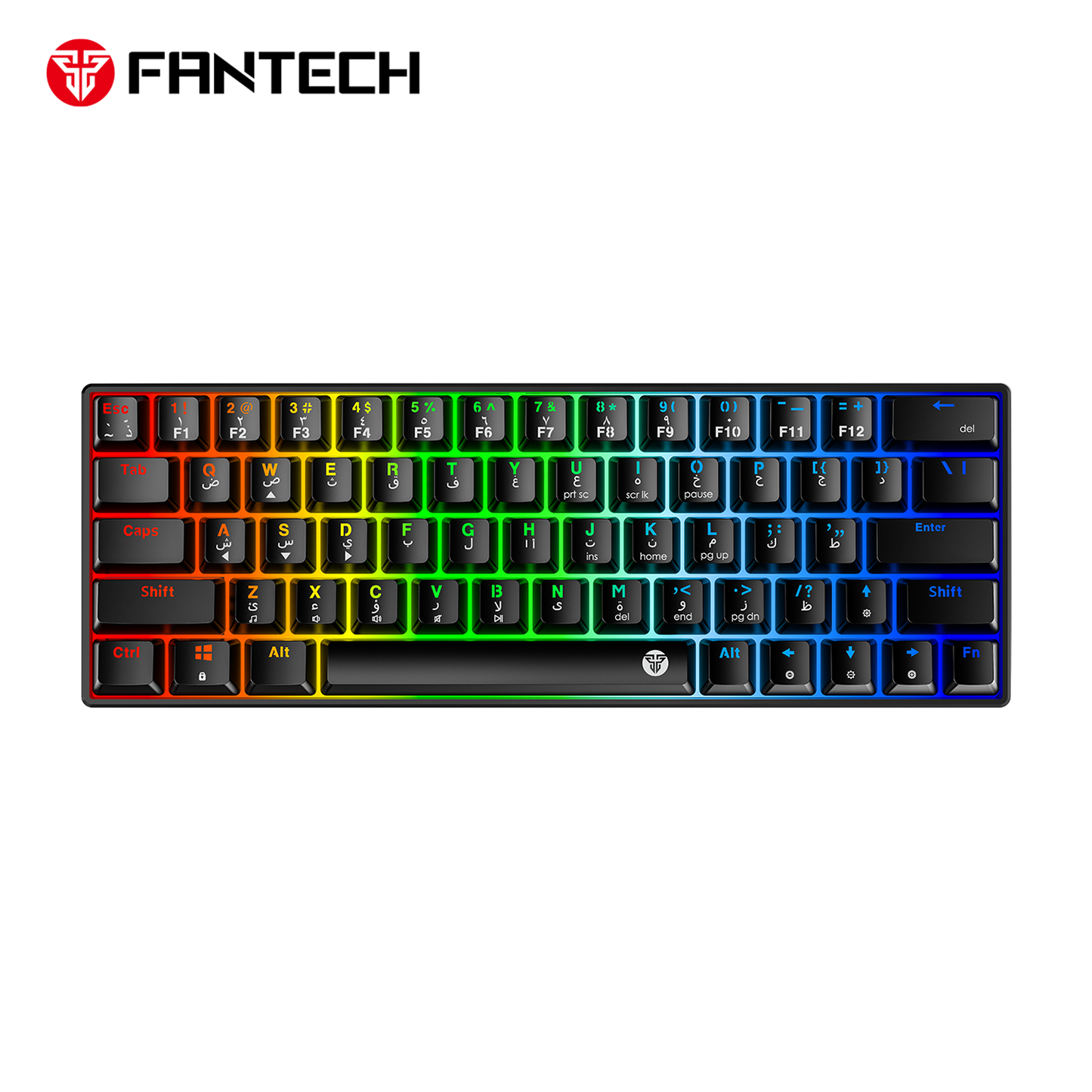 Fantech Atom63 MK859c Mechanical Gaming Keyboard & Mouse Arabic/English