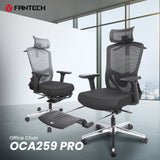 FANTECH OCA259 PRO OFFICE CHAIR (BLACK)