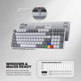 Fantech MK916 95% Low Profile Wireless Mechanical Keyboard (SUPER MAXFIT AIR99) (Brown Switch)