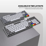 Fantech MK916 95% Low Profile Wireless Mechanical Keyboard (SUPER MAXFIT AIR99) (Brown Switch)