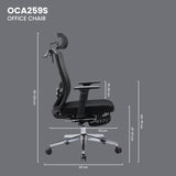 FANTECH OC-A259S OFFICE CHAIR