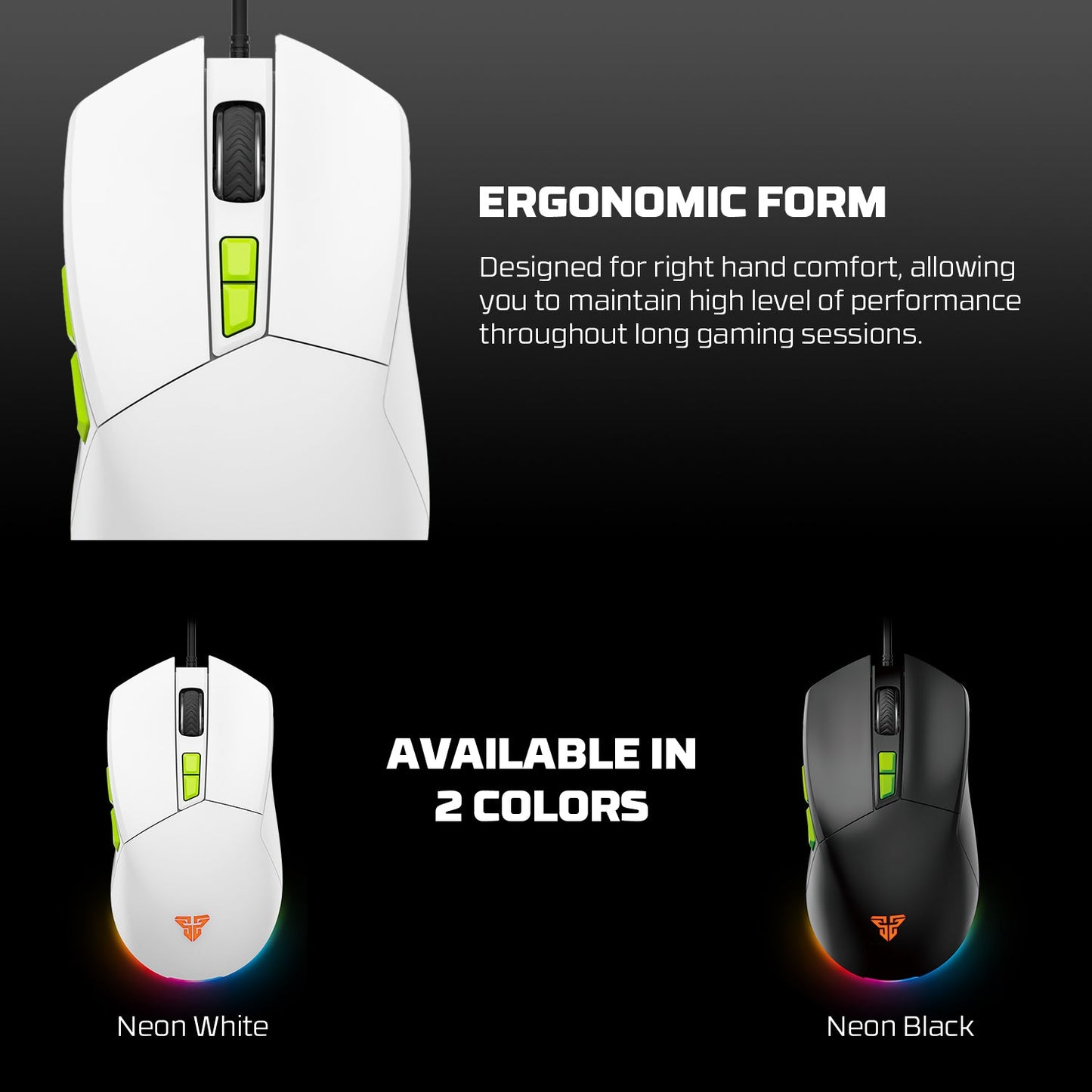 Fantech Atom63 MK859c Mechanical Gaming Keyboard & Mouse Arabic/English