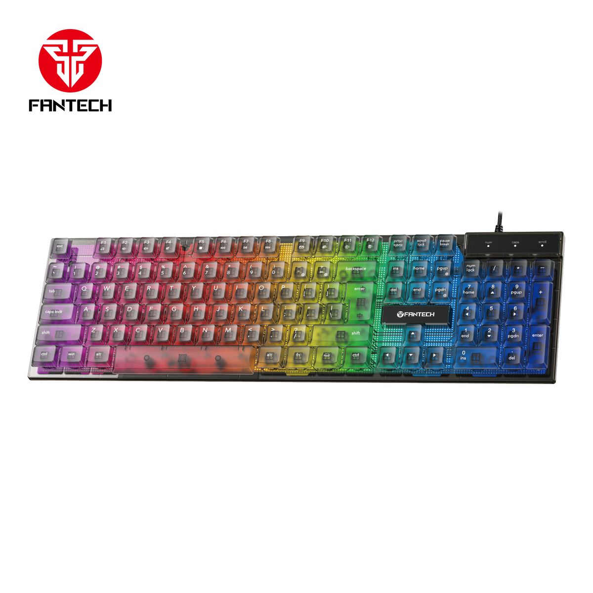 Fantech Shikari K515 RGB Membrane Gaming Keyboard – Fantech Jordan