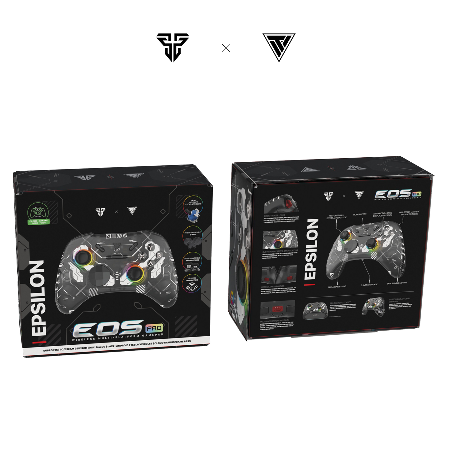 Fantech WGP15 Epsilon Eos Pro Wireless Gaming Controller - Fantech Jordan | Gaming Accessories Store 