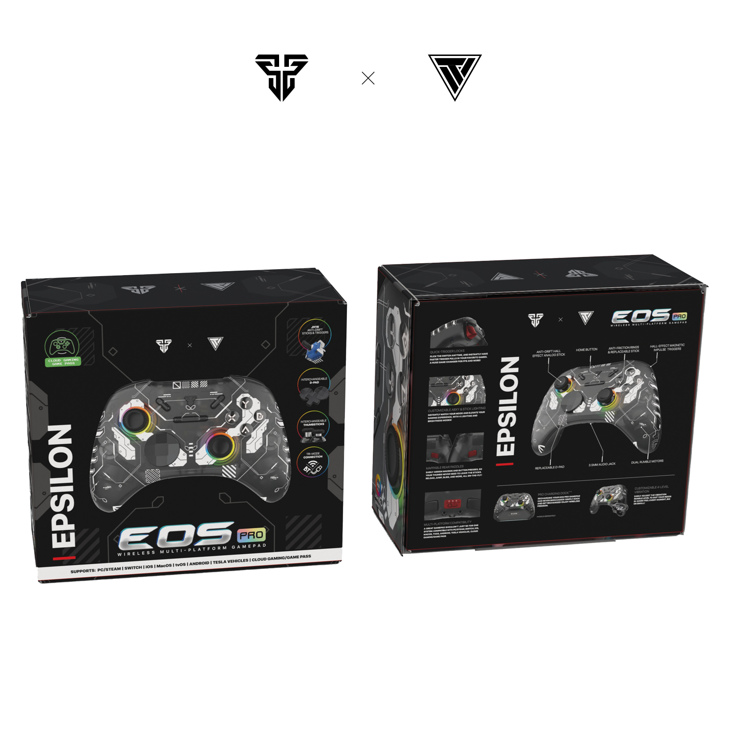 Fantech WGP15 Epsilon Eos Pro Wireless Gaming Controller - Fantech Jordan | Gaming Accessories Store 