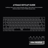 Fantech Atom63 MK859 Mechanical Gaming Keyboard Arabic/English - Fantech Jordan | Gaming Accessories Store 