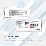 Fantech Maxfit70 MK911 Vibe Edition GRAND COBALT Mechanical Gaming Keyboard - Fantech Jordan | Gaming Accessories Store 