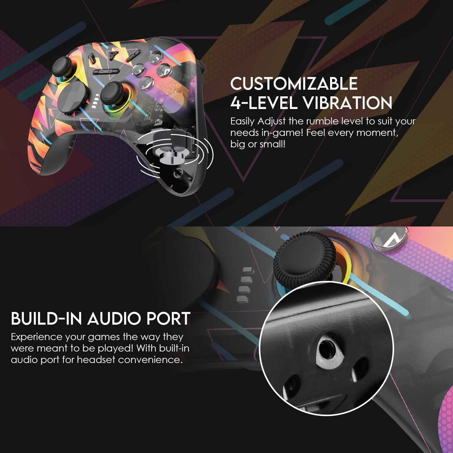 Fantech WGP15 Solaris Eos Pro Wireless Gaming Controller - Fantech Jordan | Gaming Accessories Store 