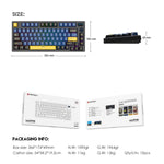 Fantech Maxfit81 MK910 VIBE Grand Cobalt Edition Mechanical Keyboard - Fantech Jordan | Gaming Accessories Store 