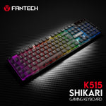 Fantech Shikari K515 RGB Membrane Gaming Keyboard - Fantech Jordan | Gaming Accessories Store 