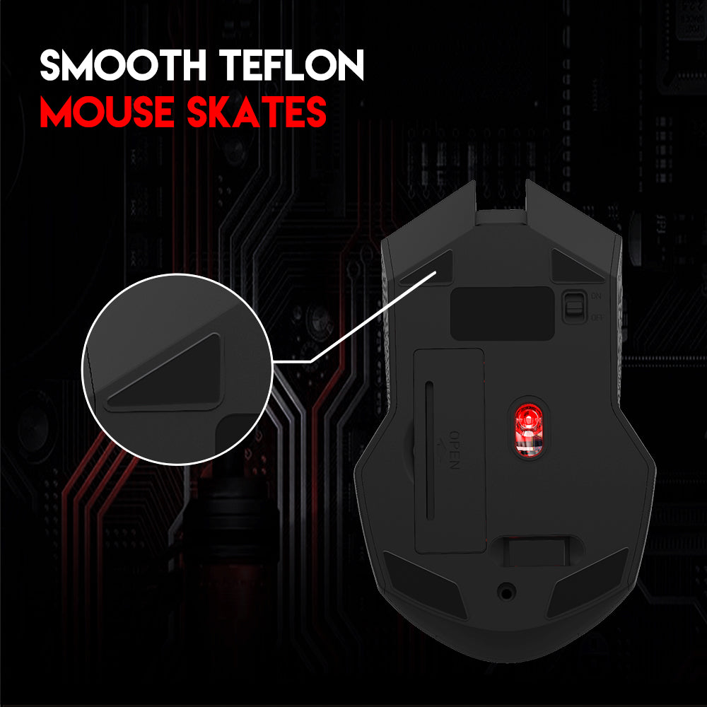 RAIGOR II WG10 WIRELESS 2.4GHZ PRO-GAMING MOUSE - Fantech Jordan | Gaming Accessories Store 