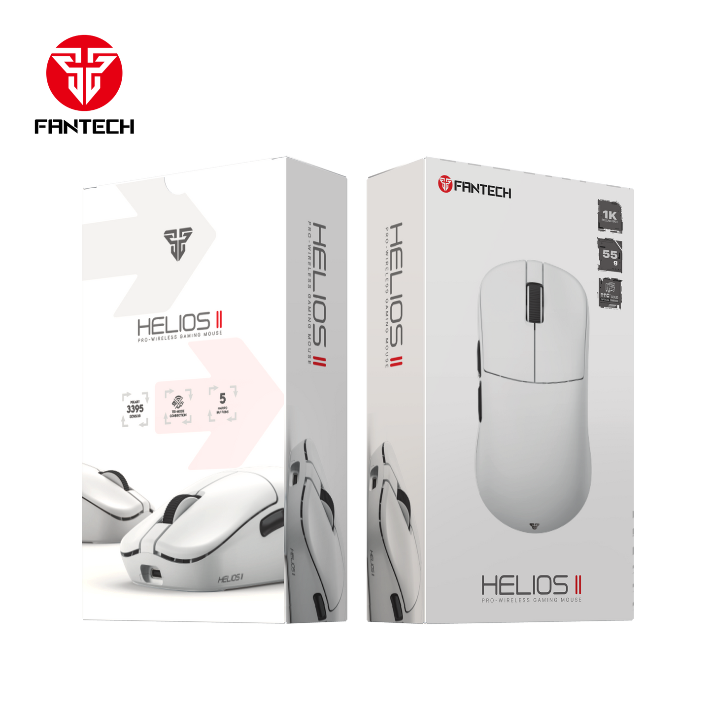Fantech Helios II XD3 V3 Gaming Mouse - Fantech Jordan | Gaming Accessories Store 