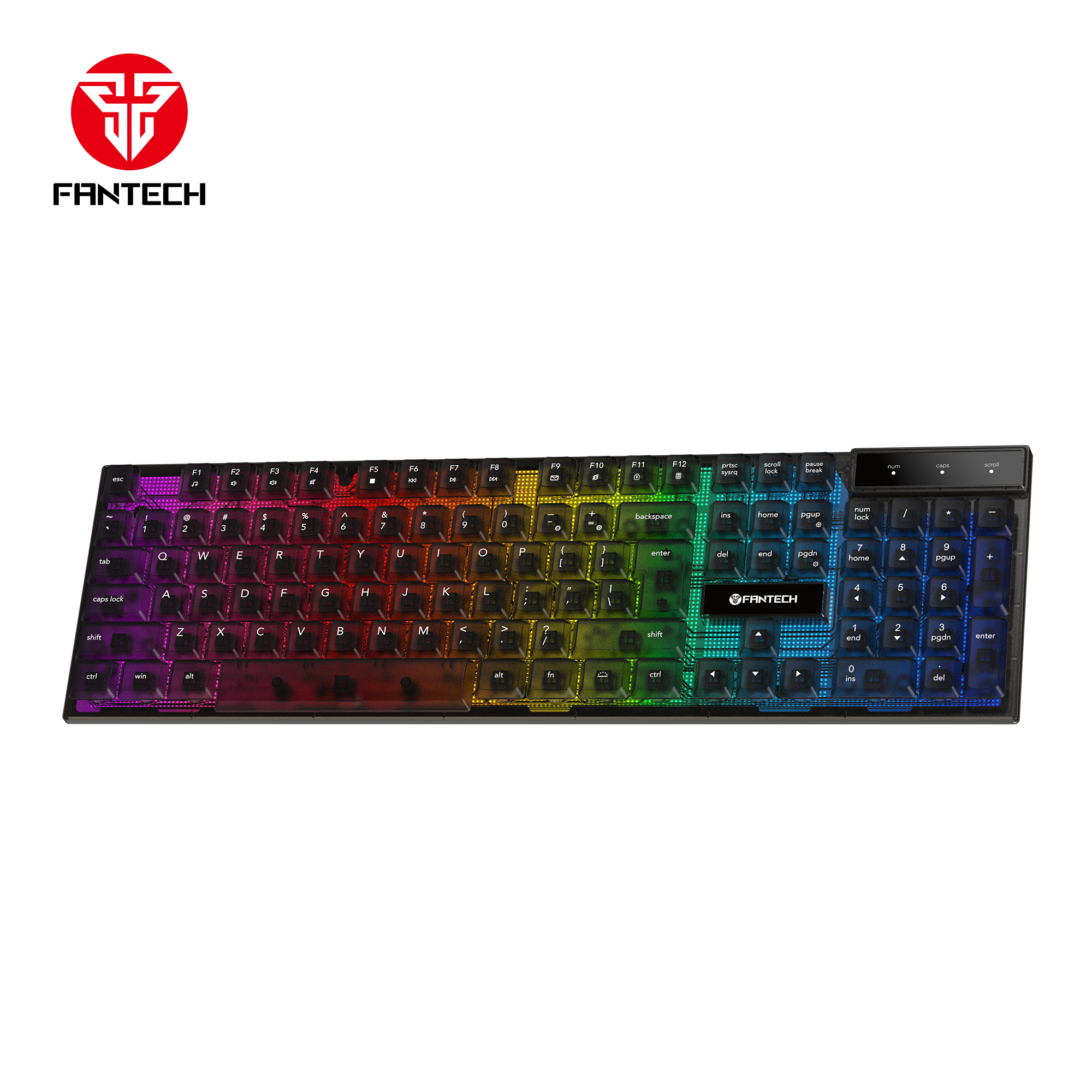 Fantech Shikari K515 RGB Membrane Gaming Keyboard - Fantech Jordan | Gaming Accessories Store 