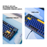 Fantech Maxfit81 MK910 VIBE Grand Cobalt Edition Mechanical Keyboard - Fantech Jordan | Gaming Accessories Store 