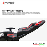 FANTECH ALPHA GC-181 GAMING CHAIR | Red - Fantech Jordan | Gaming Accessories Store 