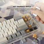 Fantech Maxfit70 MK911 Vibe Edition EPIC GREYSCALE Mechanical Gaming Keyboard - Fantech Jordan | Gaming Accessories Store 