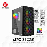 Fantech Aero 2 CG83 Middle Tower Case - Fantech Jordan | Gaming Accessories Store 