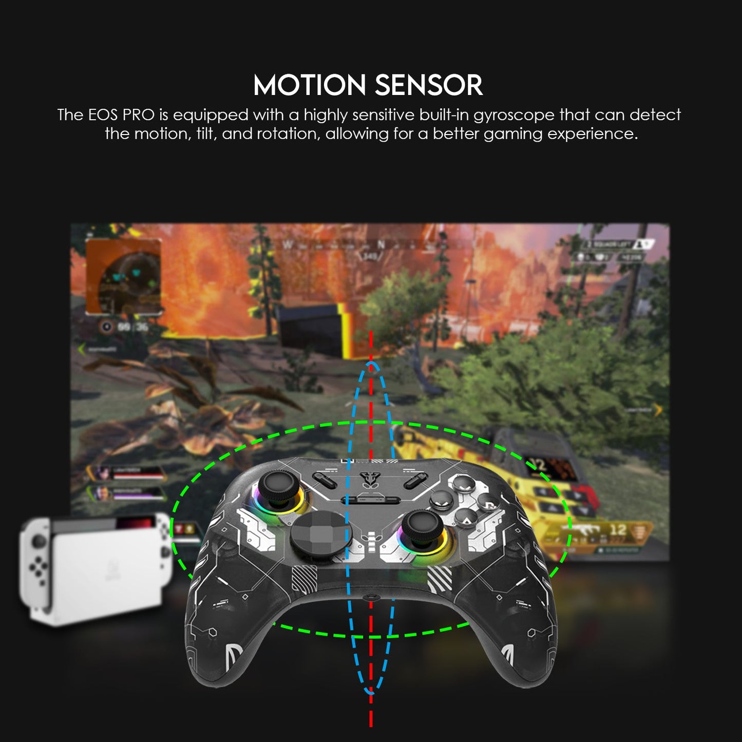 Fantech WGP15 Epsilon Eos Pro Wireless Gaming Controller - Fantech Jordan | Gaming Accessories Store 