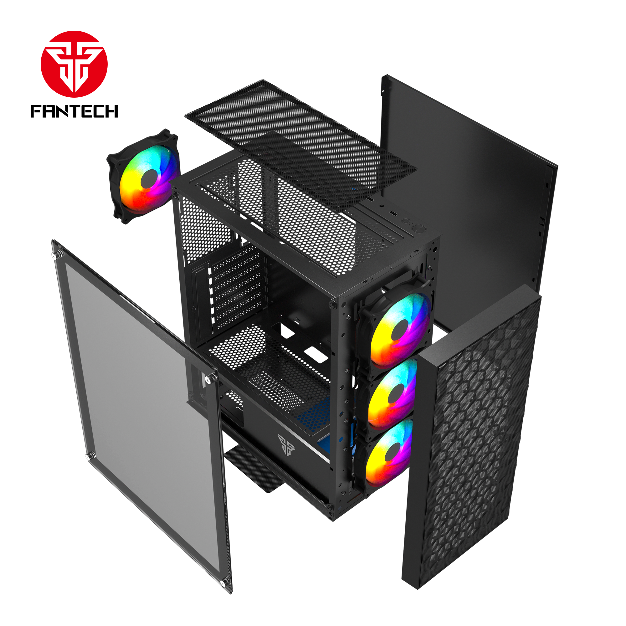 Fantech Aero 2 CG83 Middle Tower Case - Fantech Jordan | Gaming Accessories Store 