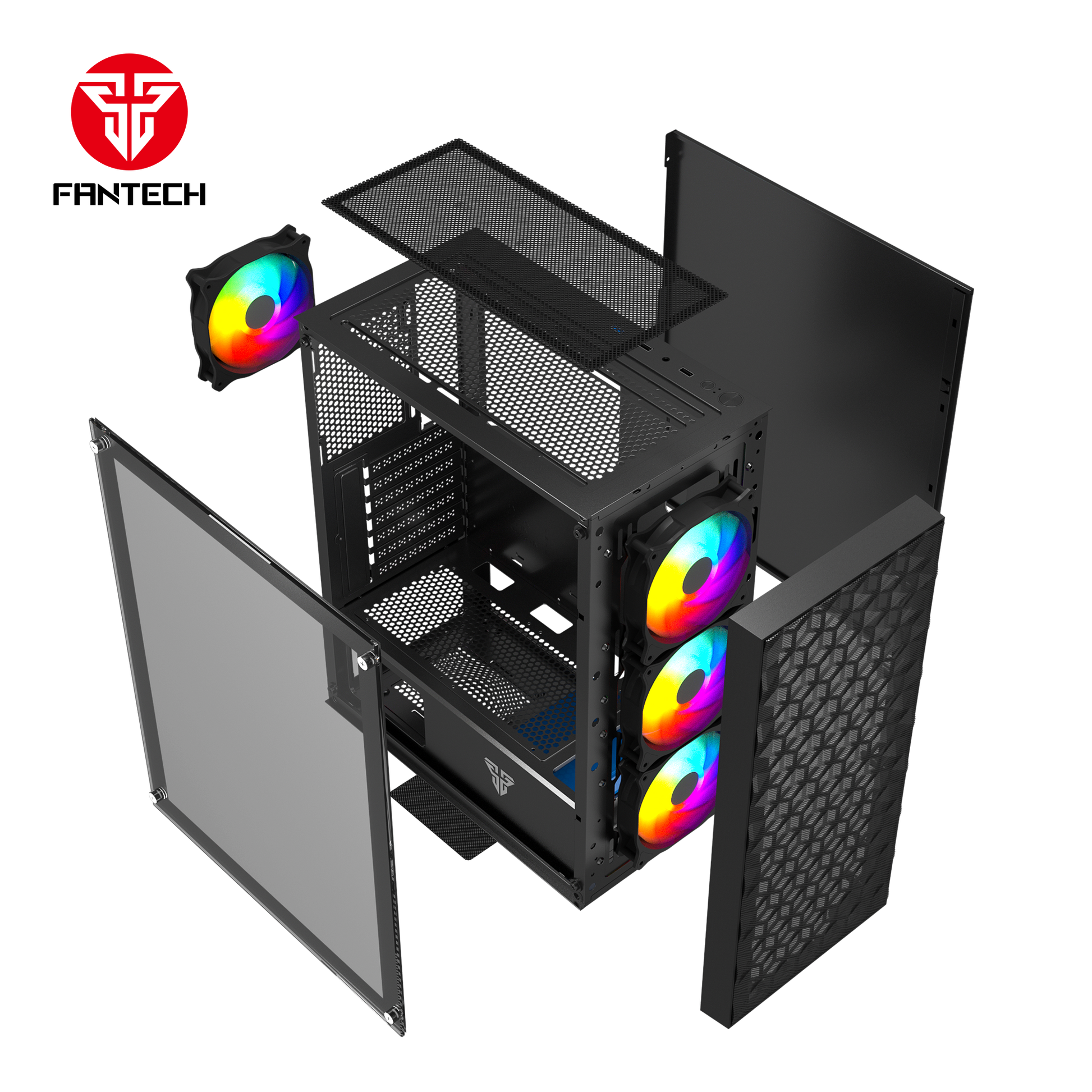 Fantech Aero 2 CG83 Middle Tower Case - Fantech Jordan | Gaming Accessories Store 
