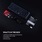 Fantech Atom63 MK859 Mechanical Gaming Keyboard Arabic/English - Fantech Jordan | Gaming Accessories Store 