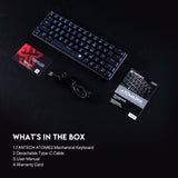Fantech Atom63 MK859 Mechanical Gaming Keyboard Arabic/English - Fantech Jordan | Gaming Accessories Store 