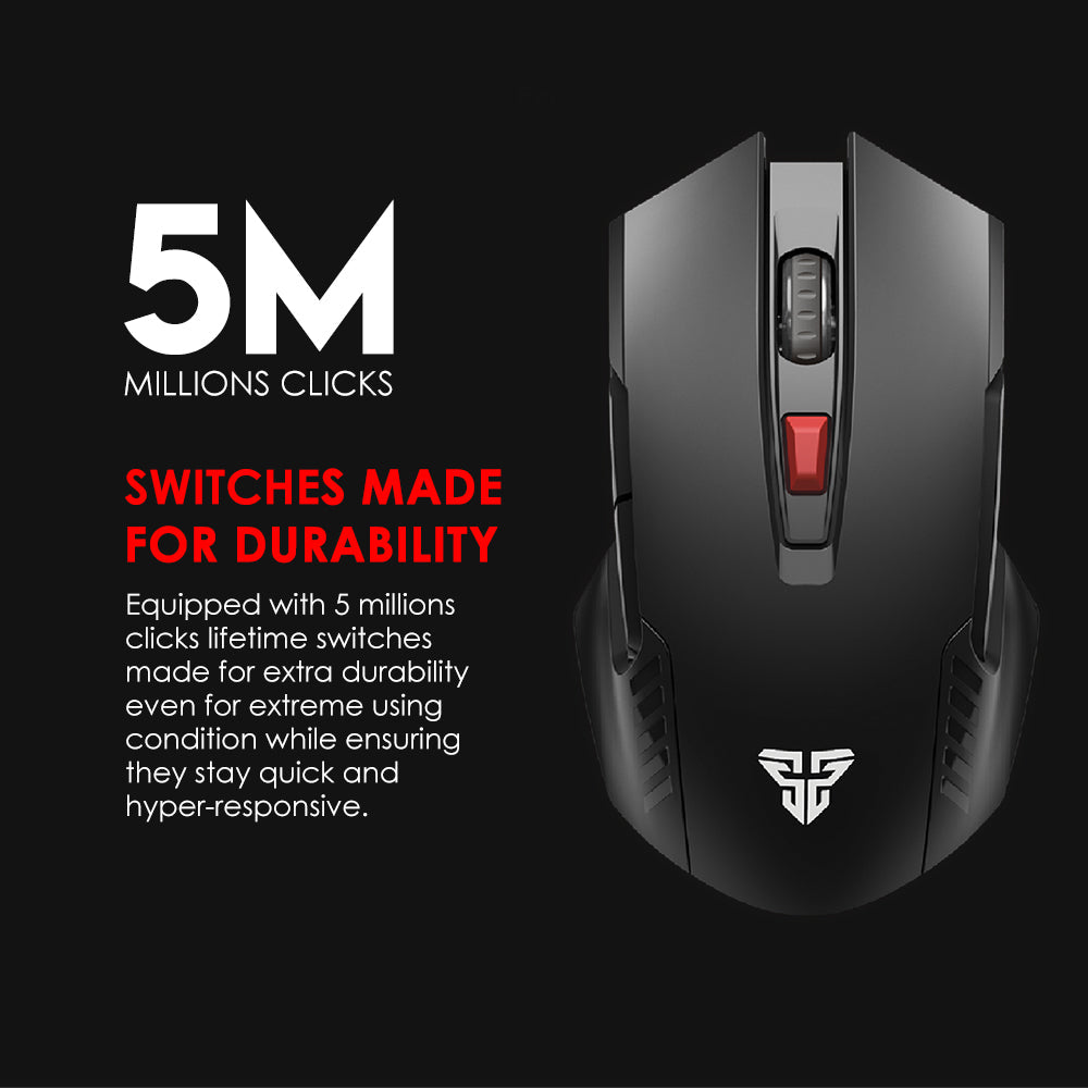 RAIGOR II WG10 WIRELESS 2.4GHZ PRO-GAMING MOUSE - Fantech Jordan | Gaming Accessories Store 