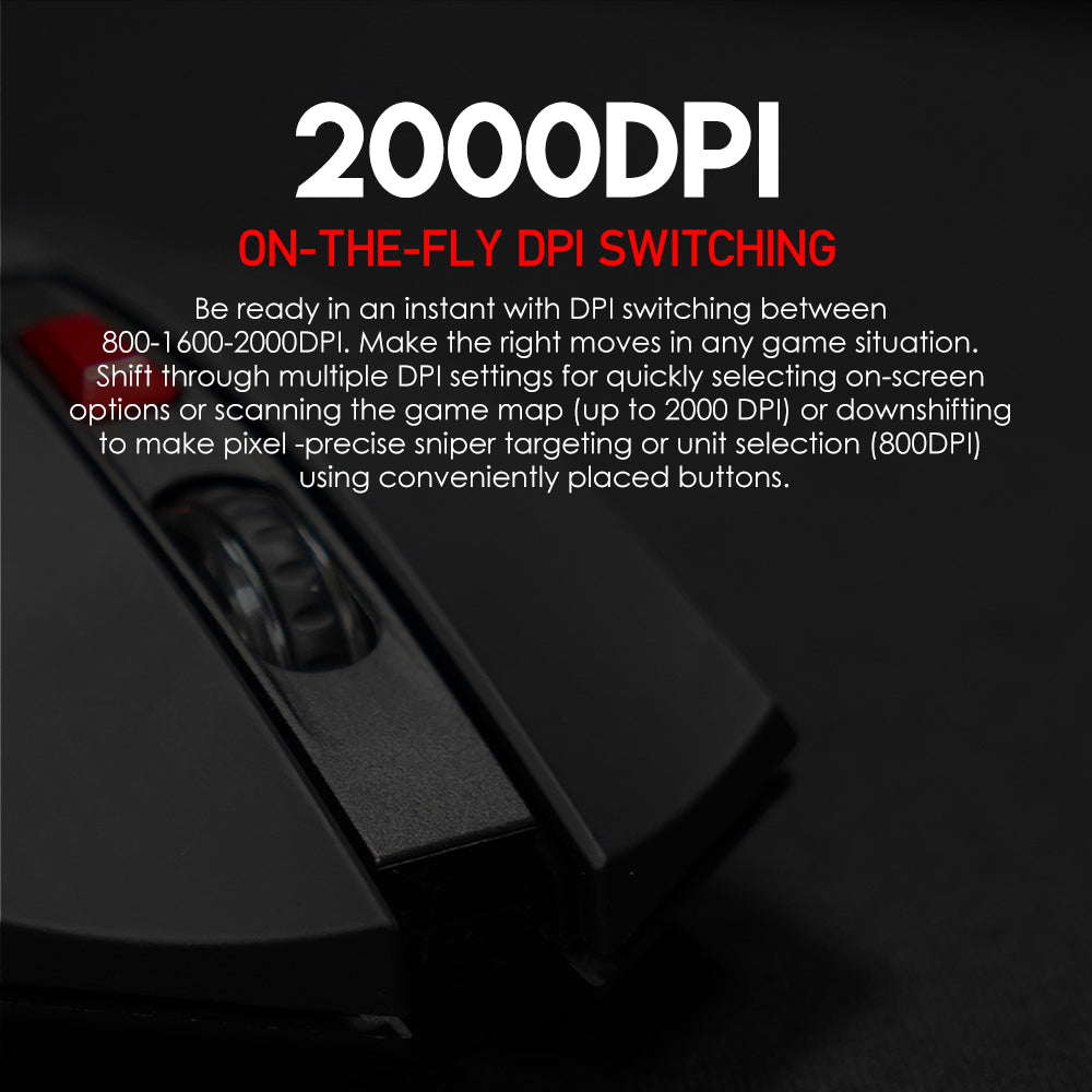 RAIGOR II WG10 WIRELESS 2.4GHZ PRO-GAMING MOUSE - Fantech Jordan | Gaming Accessories Store 