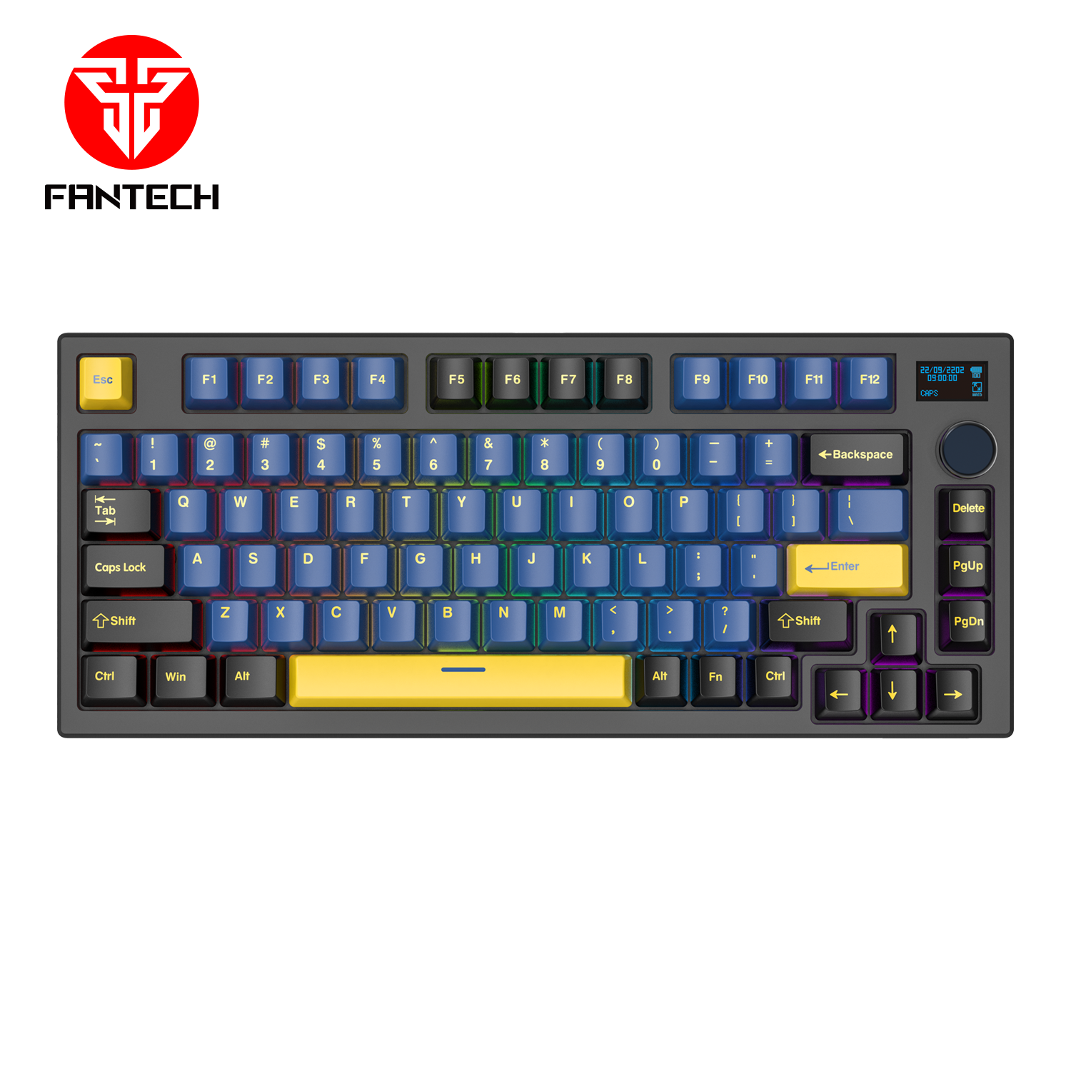 Fantech Maxfit81 MK910 VIBE Grand Cobalt Edition Mechanical Keyboard - Fantech Jordan | Gaming Accessories Store 