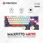 Fantech Maxfit70 MK911 Vibe Edition LONDON TOUR Mechanical Gaming Keyboard - Fantech Jordan | Gaming Accessories Store 