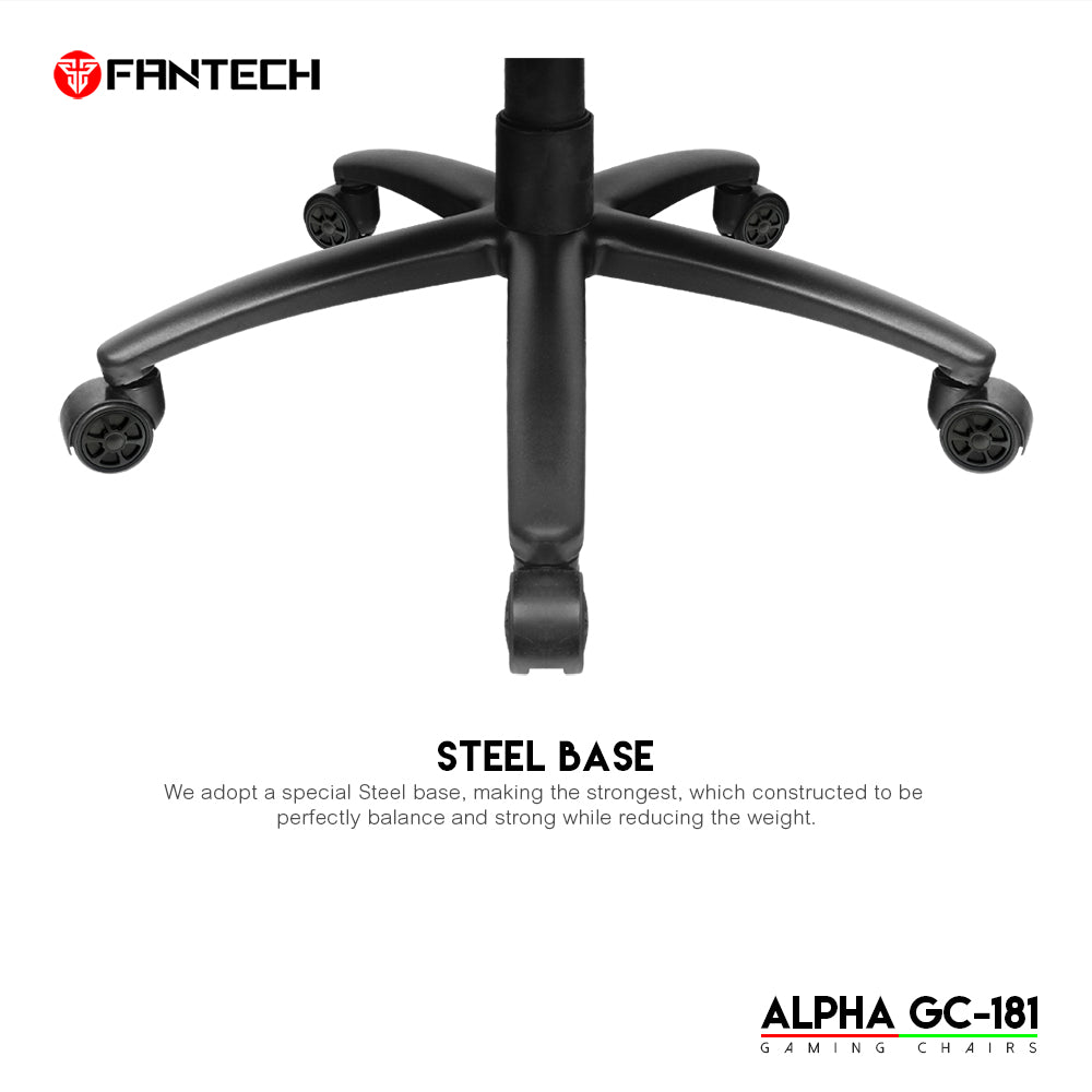 FANTECH ALPHA GC-181 GAMING CHAIR | Red - Fantech Jordan | Gaming Accessories Store 