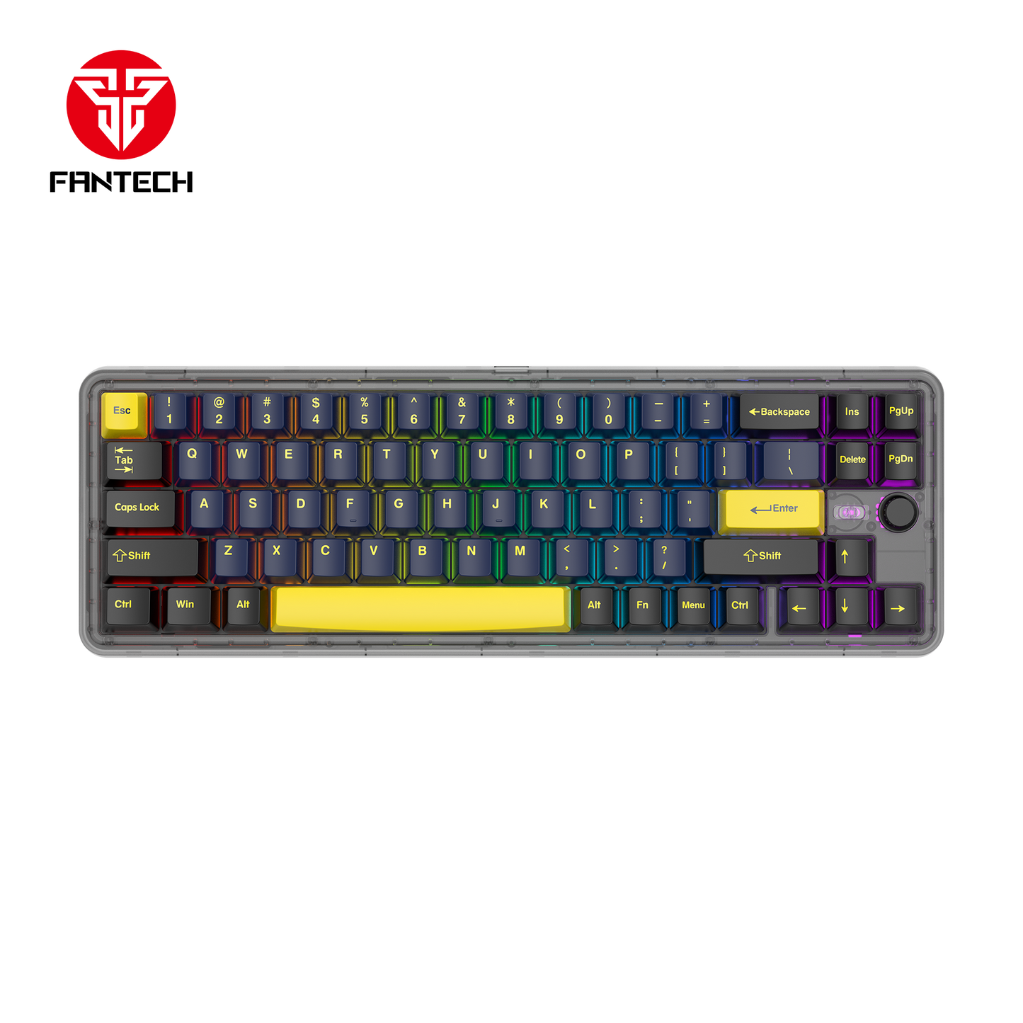 Fantech Maxfit70 MK911 Vibe Edition GRAND COBALT Mechanical Gaming Keyboard - Fantech Jordan | Gaming Accessories Store 