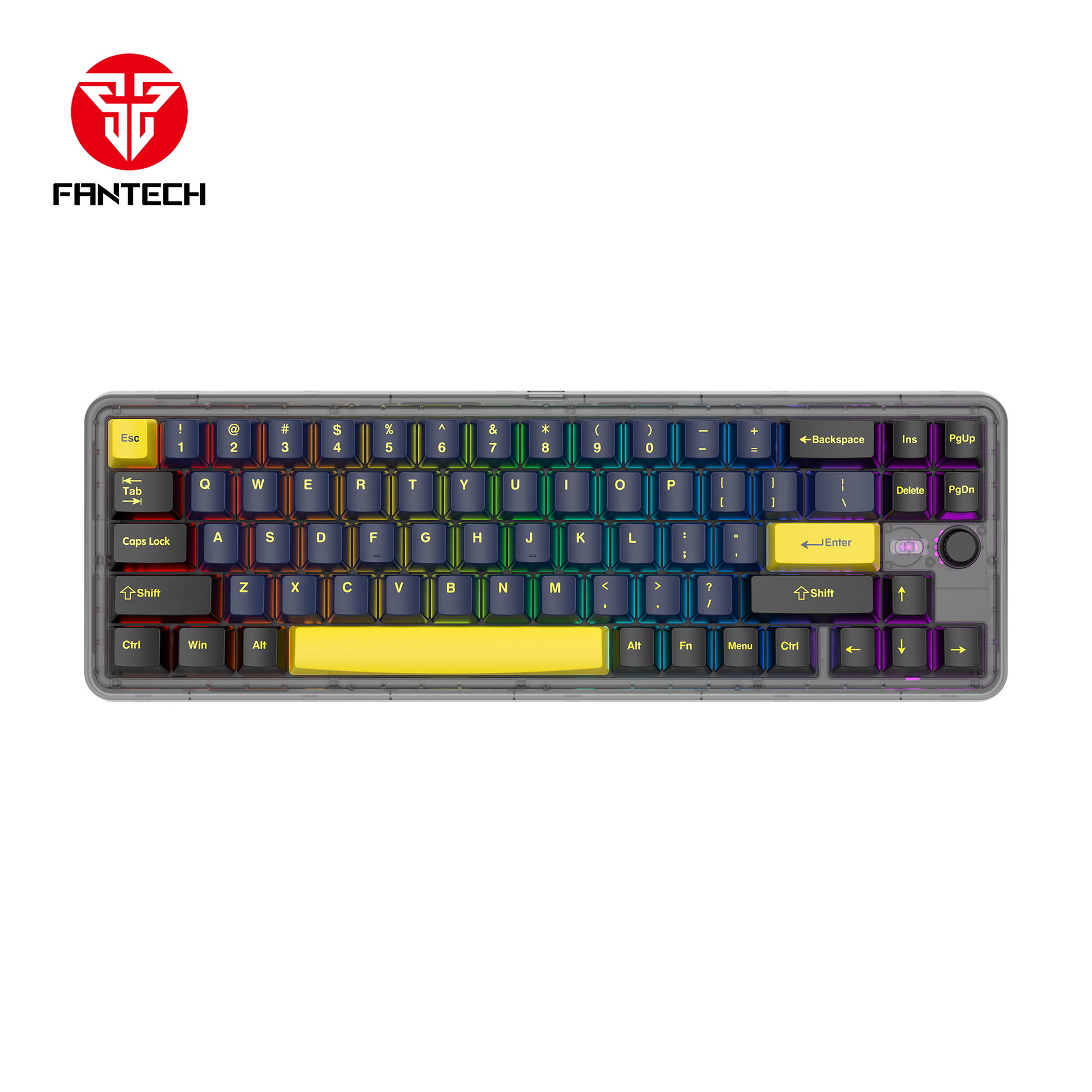 Fantech Maxfit70 MK911 Vibe Edition GRAND COBALT Mechanical Gaming Keyboard - Fantech Jordan | Gaming Accessories Store 