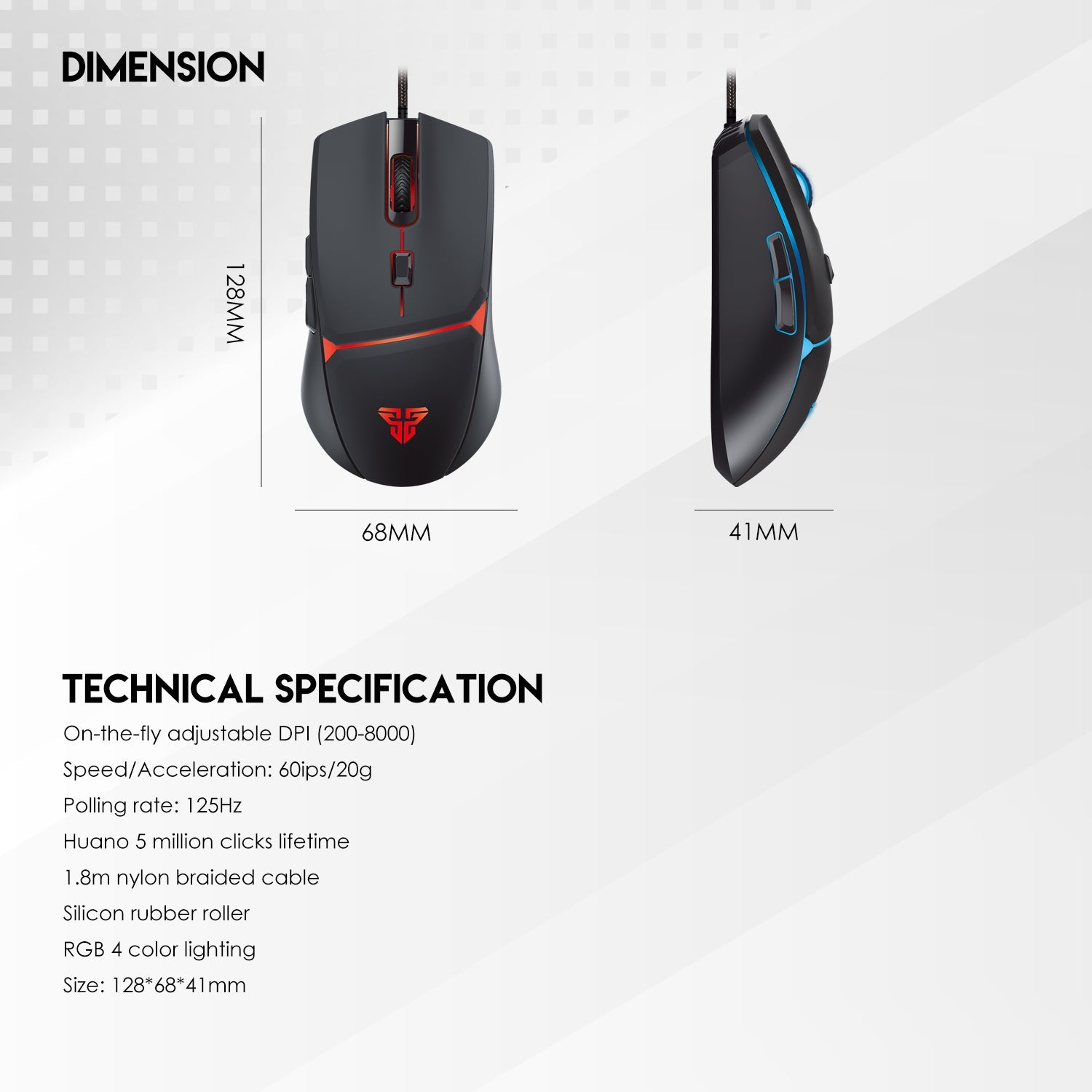 FANTECH P51 Power Bundle Gaming Keyboard and Mouse Combo - Fantech Jordan | Gaming Accessories Store