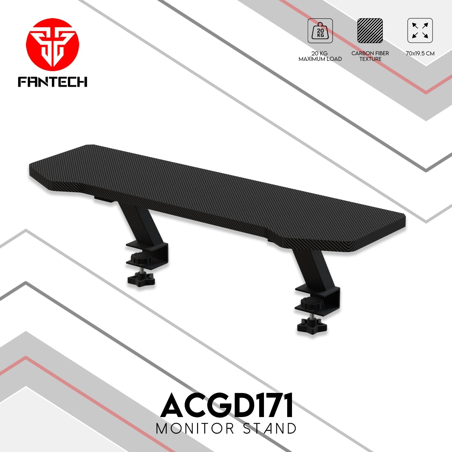 Fantech ACGD171 Monitor Stand Premium Material and Maximized Desk Space - Fantech Jordan | Gaming Accessories Store 