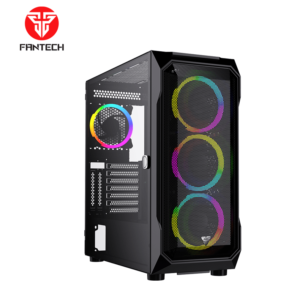 Fantech AERO XL CG81 Full Tower Case with 4 Free RGB Fan - Fantech Jordan | Gaming Accessories Store