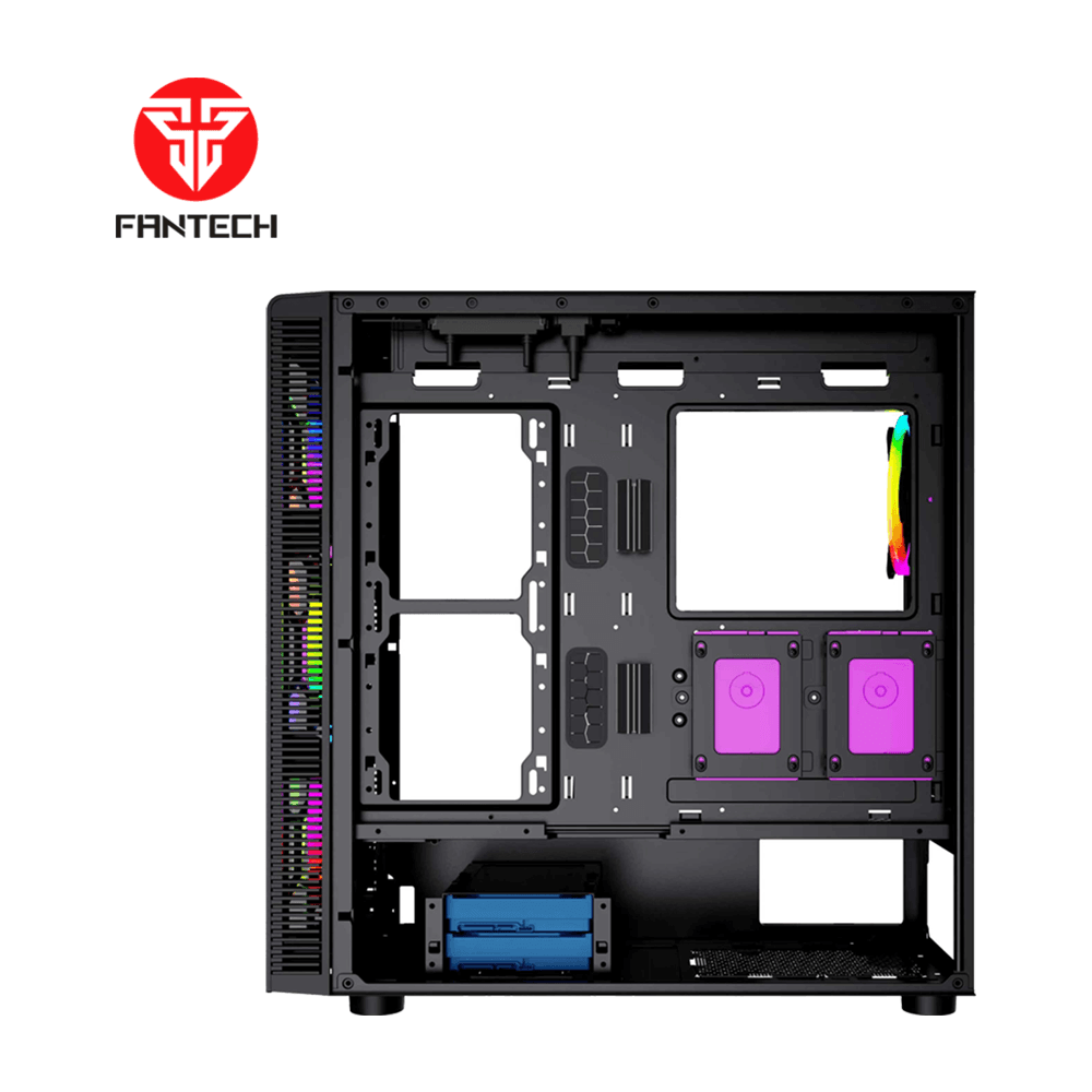 Fantech AERO XL CG81 Full Tower Case with 4 Free RGB Fan - Fantech Jordan | Gaming Accessories Store
