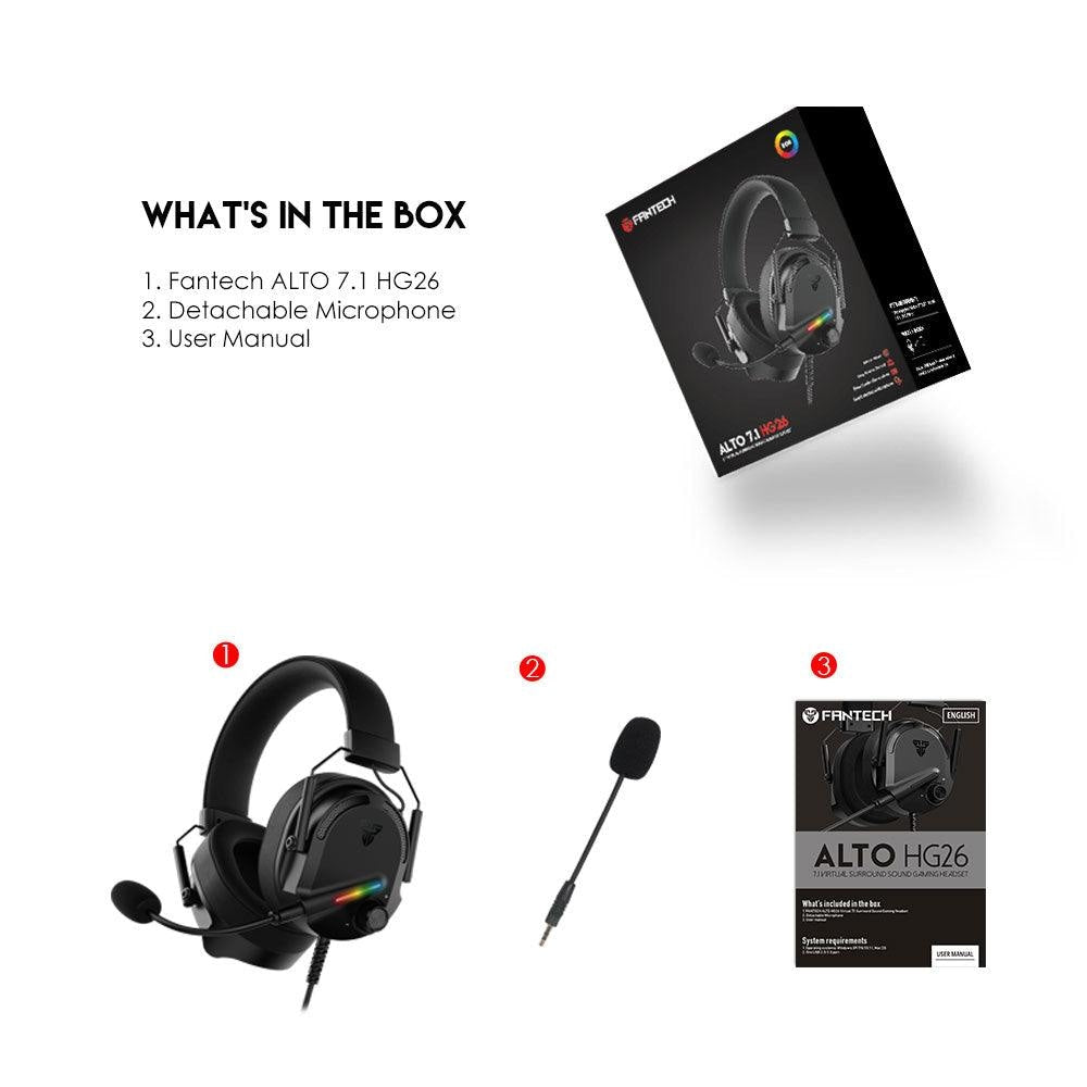 FANTECH ALTO 7.1 HG26 - Fantech Jordan | Gaming Accessories Store 