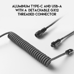 Fantech COILED CABLE AC701 - Fantech Jordan | Gaming Accessories Store 