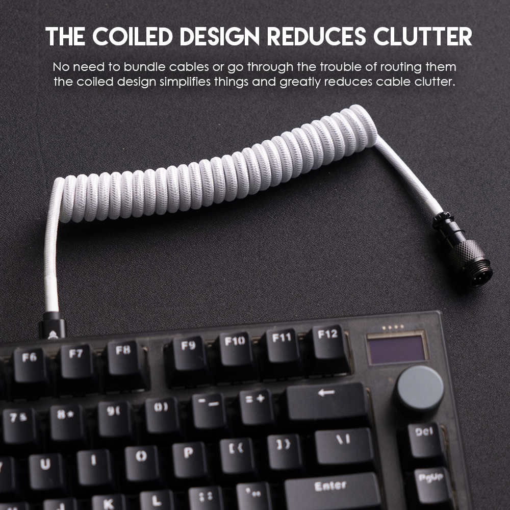 Fantech COILED CABLE AC701 - Fantech Jordan | Gaming Accessories Store 