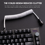 Fantech COILED CABLE AC701 - Fantech Jordan | Gaming Accessories Store 