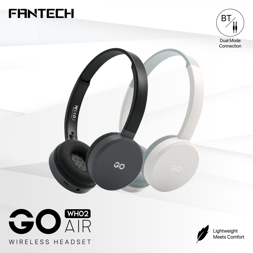 Fantech GO AIR WIRELESS HEADPHONE WH02 - Fantech Jordan | Gaming Accessories Store 