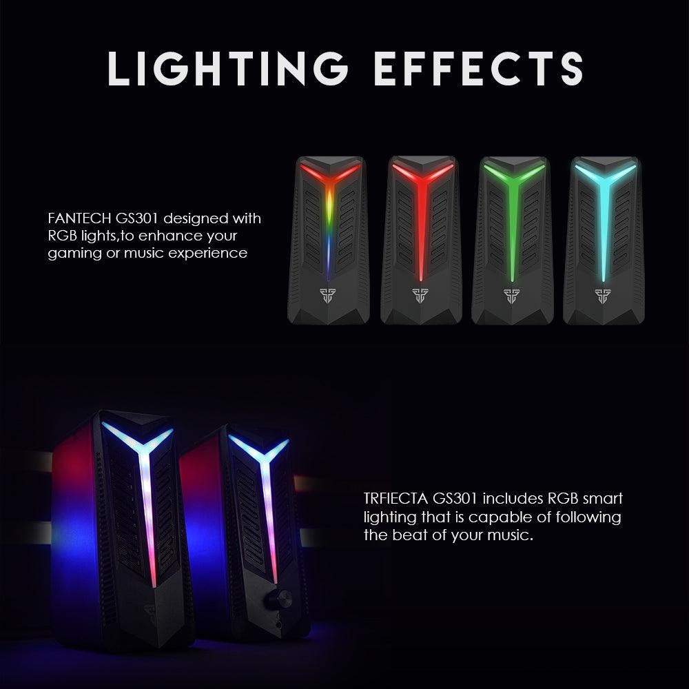 Fantech GS301 TRIFECTA RGB Gaming Speaker - Fantech Jordan | Gaming Accessories Store 
