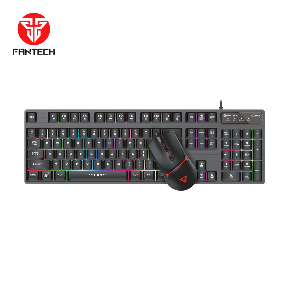 Fantech KX-302s MAJOR Gaming Keyboard And Mouse Combo - Fantech Jordan | Gaming Accessories Store 