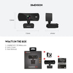 FANTECH LUMINOUS C30 2K WEBCAM - Fantech Jordan | Gaming Accessories Store 