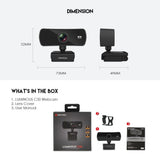 FANTECH LUMINOUS C30 2K WEBCAM - Fantech Jordan | Gaming Accessories Store 