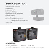 FANTECH LUMINOUS C30 2K WEBCAM - Fantech Jordan | Gaming Accessories Store 
