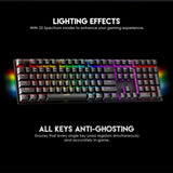 FANTECH MAXFIT108 MK855 RGB MECHANICAL KEYBOARD - Fantech Jordan | Gaming Accessories Store 