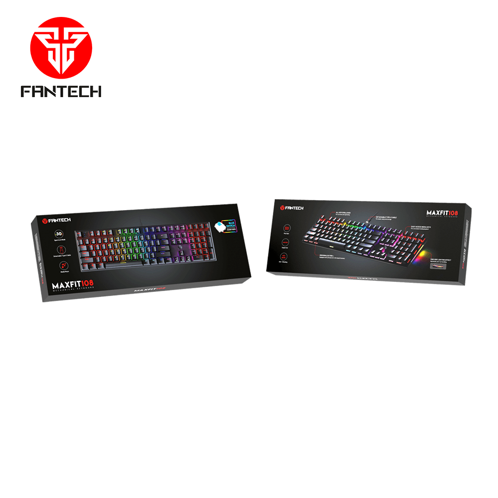 FANTECH MAXFIT108 MK855 RGB MECHANICAL KEYBOARD - Fantech Jordan | Gaming Accessories Store 